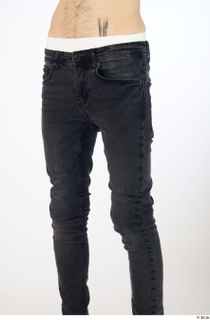 Dio black slim jeans casual dressed thigh 0002.jpg